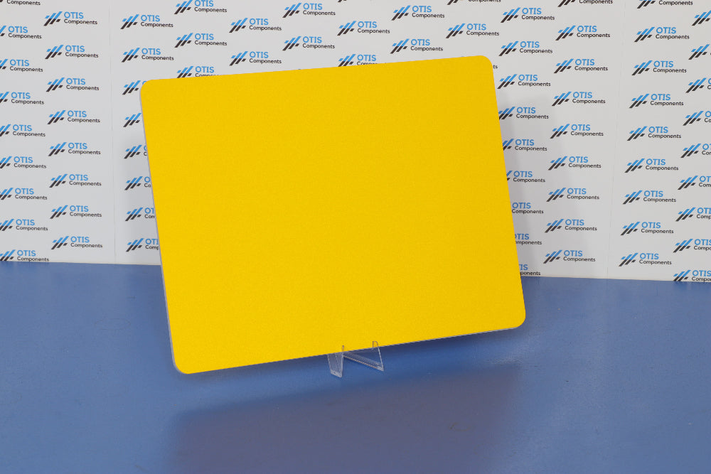 Nikkalte Reflective Standard Square Yellow 284 X 210 - Otis Components Number Plates