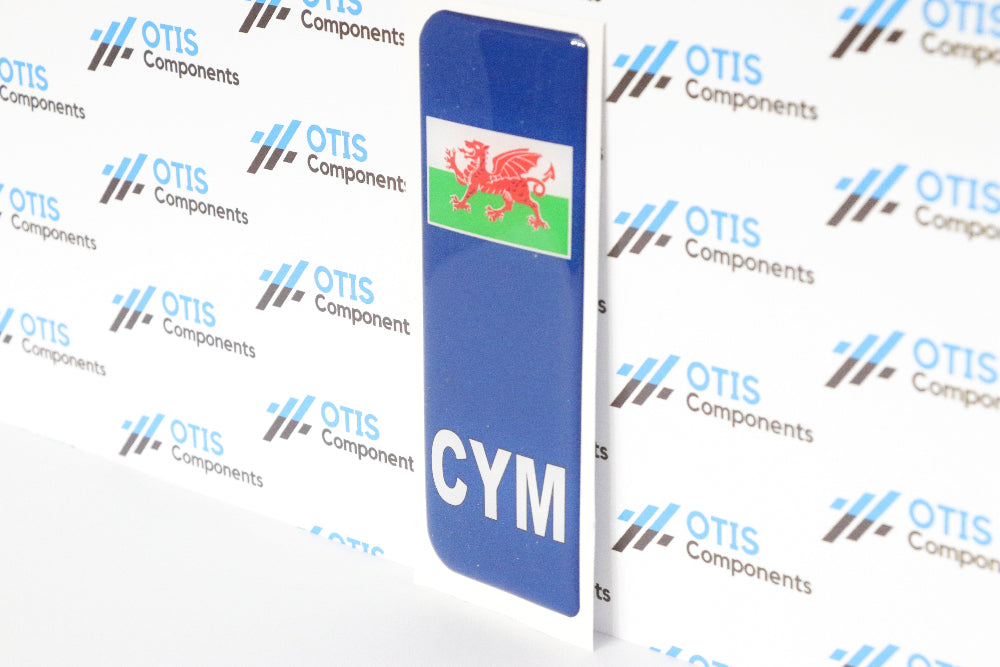 3D Gel Raised Flag Wales For Number Plate Printing - High-Quality Parts
