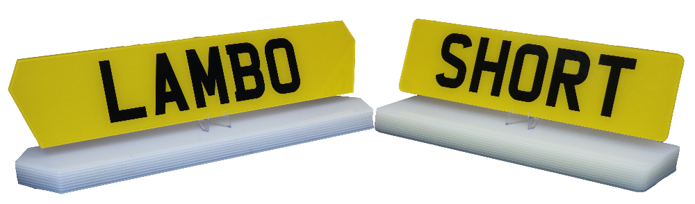 Package 3 - Otis Components Number Plates