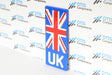 4D Acrylic Raised Flag UK Front - Premium Number Plate Printer Accessory