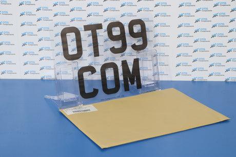 Laser Film Standard Square 284 X 210 (Pack of 25) - Otis Components Number Plates