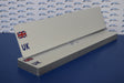 Metatek Substrate Standard Oblong White With UK Travel Flag 520 X 111 (Pack of 25) - Otis Components Number Plates