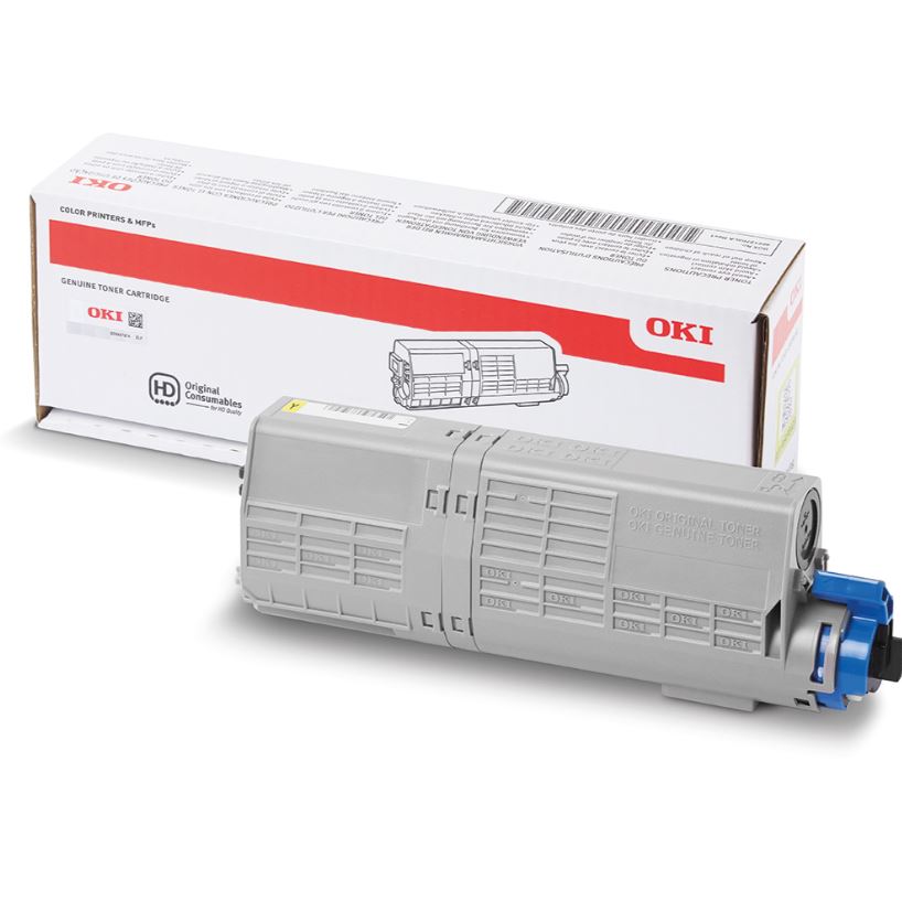 Oki C532 Y Toner - Otis Components Number Plates